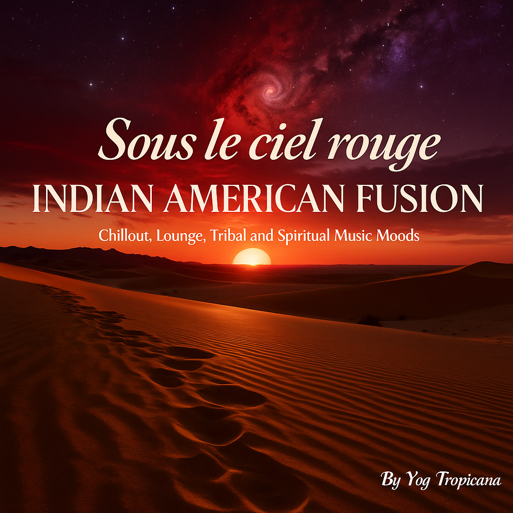 Pochette de Sous le ciel rouge – Yog Tropicana